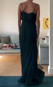 Sexy Sling Waist Pleated Dress