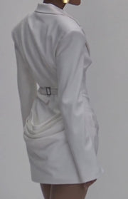 Slim Fit Long Sleeve Narrow Fashion Business Suit and Dress