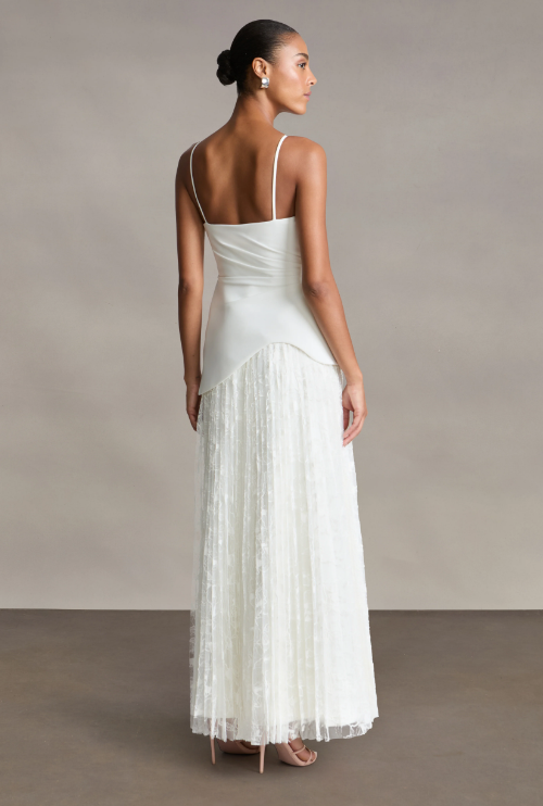 Sexy Strap Stitching Elegant Party Dress