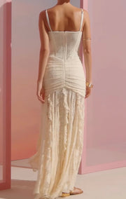 White Sexy Tube Top off-Shoulder Knitted Slim Dress