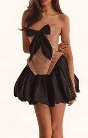 Hollow out Chest Cover Top Sexy Slim Fit Skirt Suit