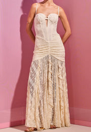 White Sexy Tube Top off-Shoulder Knitted Slim Dress