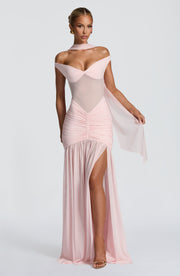 Alaia Maxi Dress - Blush