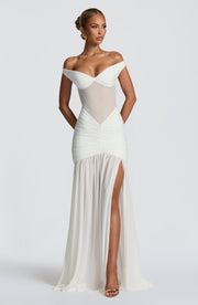 Alaia Maxi Dress - Ivory