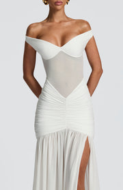 Alaia Maxi Dress - Ivory