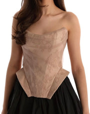 Hollow out Chest Cover Top Sexy Slim Fit Skirt Suit