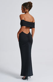 Belinda Maxi Dress - Black
