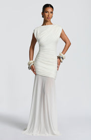 Demelza Maxi Dress - Ivory