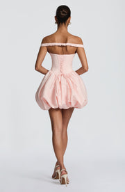 Eileen Mini Dress - Blush