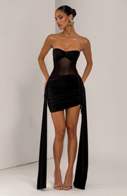 Fiorella Mini Dress - Black