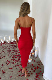 Haven Maxi Dress - Red