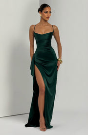 Helen Maxi Dress - Emerald