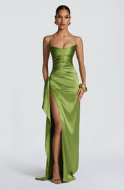 Helen Maxi Dress - Olive