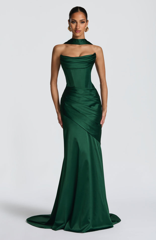 Kensington Maxi Dress - Emerald