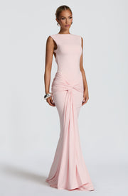Lorenza Maxi Dress - Blush