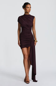 Marnie Mini Dress - Plum