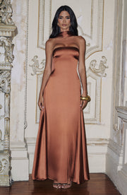 Morven Maxi Dress - Rust