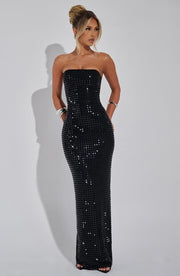 Neriah Maxi Dress - Black