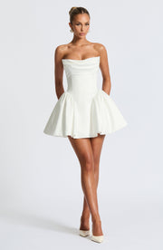 Trinity Mini Dress - Ivory